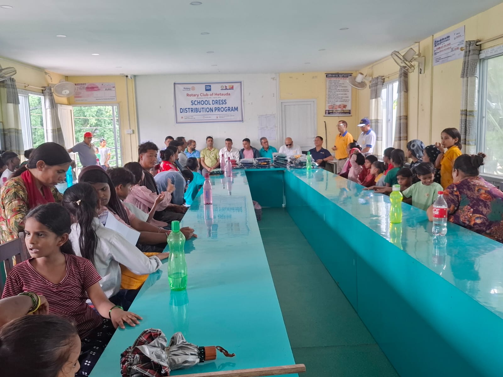 School Dress Distribution at Sramik Secondary School