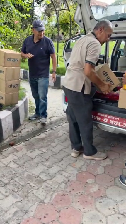 Supporting Flood victims