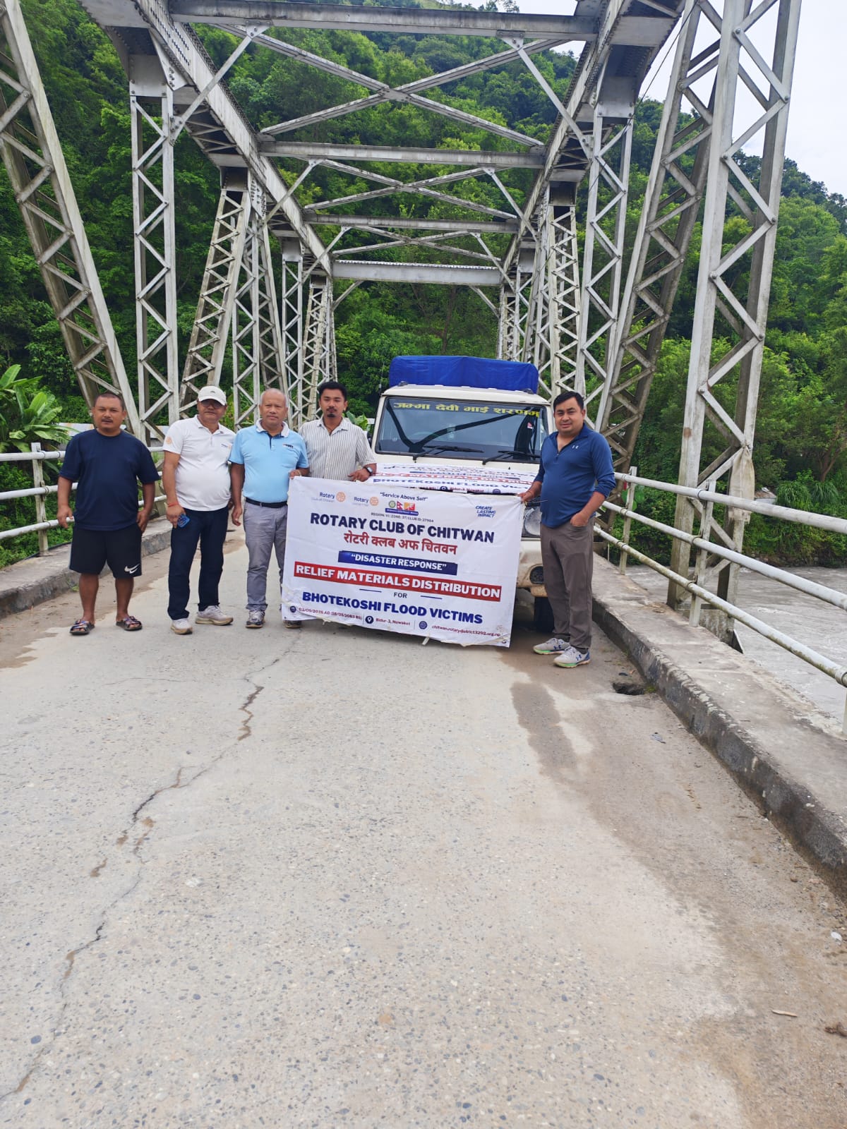 Emergency Relief Distributed to Flood Victims in Bidur