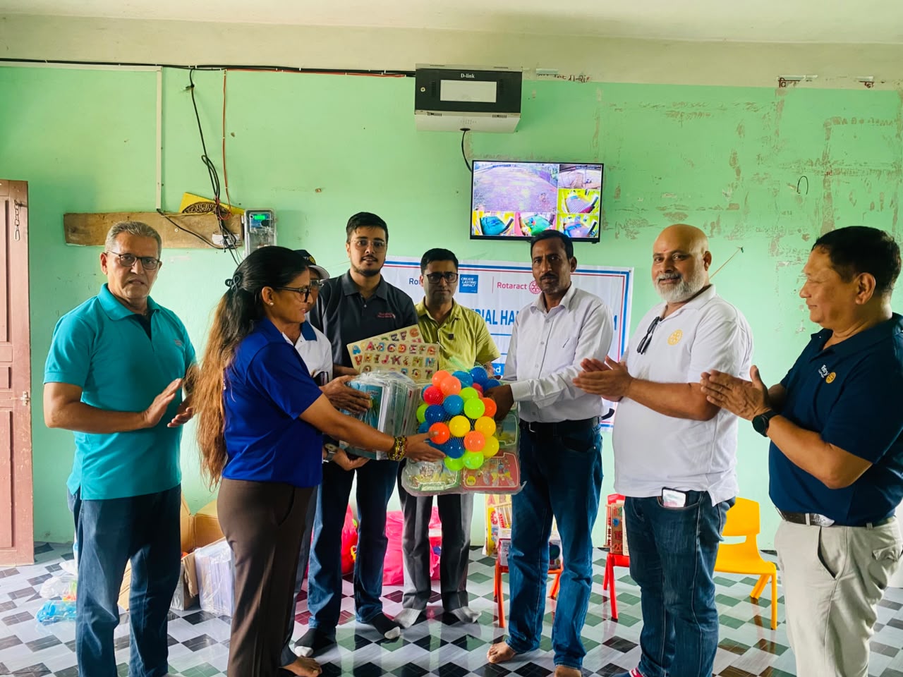 Educational Materials Handover Program at Autism Centre